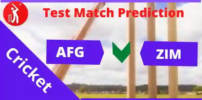 afg vs zim Dream11 test match prediction